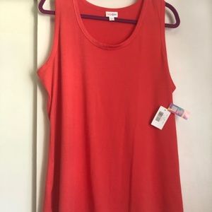 Lularoe tank top 2XL orange